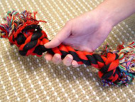 2-Knot Fiber Bone for Bullmastiffs - TT15  2-Knot Fiber Bone for Bullmastiffs - TT15