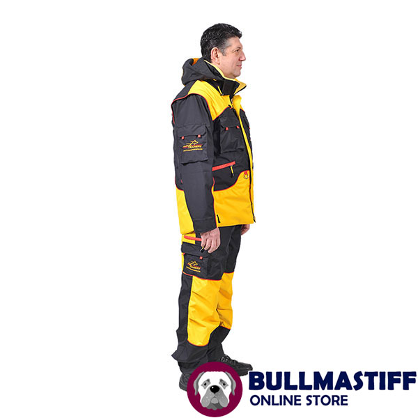 Convenient Dog Training Bite Suit with a Few Pockets