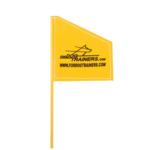 Yellow Flag for Dog Training